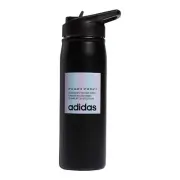 Adidas original 600 ml 20 oz Straw Top Metal Water Bottle Hot/Cold Double Wall
