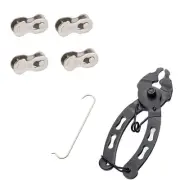 1 Set Bike Repair Chain Tool Set Bike Chain Tool 10 Speeds Bike Chain Link