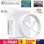 96W USB-C Power Adapter Charger 2M Type-C Cord for Apple Macbook Air Pro Laptop