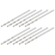 10Pcs Twist Drill Bit Set High Speed Steel Straight Shank 1.55mm