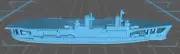 Frunze CV Conversion - Soviet Navy - Wargaming - Axis & Allies - Naval Miniature