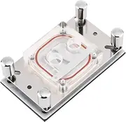 PC Water Cooling Block,Computer CPU Water Cooling Block Waterblock Copper Base with Micro Channel,for AM2 / AM2+ / AM3 / AM3+ / AM4 / FM2+ CPU,Processed with Anti-Oxidization Technology