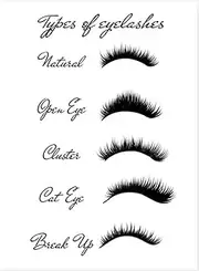 Eyelash Extension Guide, Eyelash Technician Forms, Beauty Salon Wall Art Decor, Portable Salon Decor, Gift, Poster, Poster A