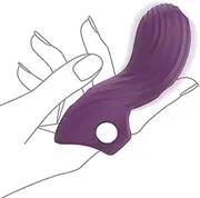 Finger Vibrator Women Sex Toys Mini Vibrators 10 Vibration Modes Couples Sex Toys G spot Vibrator Juguetes Sexuales Sexual Pleasure Tools Adult Toys for Women Couples (purple)