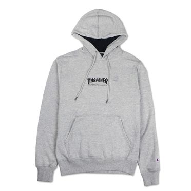 Thrasher x champion hoodie sale
