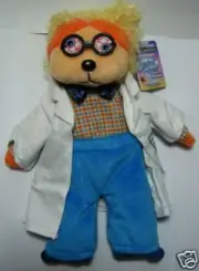 SKANSEN BEANIE KID "PROFESSOR LOU-NEE THE BEAR" MWMT