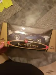 1996 DODGE VIPER GTS COUPE, [BBURAGO TOY] Die Cast Metal Built Car, SCALE 1/18