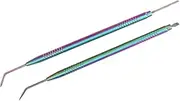 Eyelash Lift Perm Tool, Eyelash Lift Separation Tool, Tail Comb Prevents Slipping, Comfortable Handle, Double Head for Eyelash Extension (Colourful)
