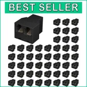 50 Count RJ12 6P6C Splitters for Effective Telephone Extensions and Connections