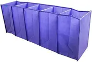 5 Shelf Foldable Hanging Closet Hanging Organizer Storage Hanging Accessory Bag Wardrobe Closet Storage Pockets