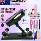 Auto Thrusting Sex Machine Kit Realistic Dildo Vibrator with Attachments Sex Toy