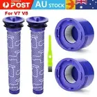 2x Pre & Post HEPA Filter For Dyson V8 V7 Animal Absolute Vacuum Replacement Aus