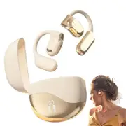 144 Language Translator Earbuds AI Translation Earbuds Real Time Translating Device For Travel Business Learning-Beige