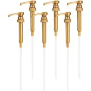 5 Pcs 5pcs Syrup Pumps Coffee Travel for Dispenser Replacement Bottle