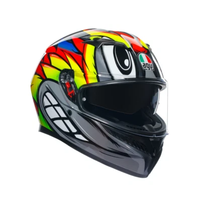 Full Face Helmet AGV K3 Birdy 2.0 Grey TG L Grey Helmet Casque Ece 22.06