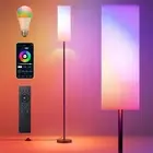 173Cm Floor Lamp for Living Room, RGB Smart LED Corner Lamp with Remote Control