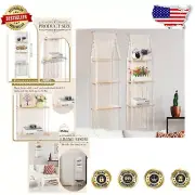 Elegant 3 Tier Macrame Wall Hanging Shelf Set - 55 Inch Bohemian Accents