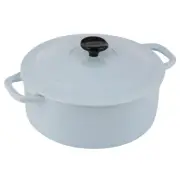 NEW Chasseur Macaron Casserole Duck Egg Blue 24cm