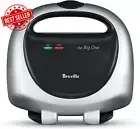 Jumbo 2 Slice Sandwich Maker, Non-Stick, Extra Large Plates, Cool Touch, 1000W