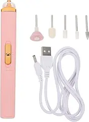 FOYTOKI Rechargeable Nail File Machine in Manicure Set Professional Toe Nail Grinder Kit for Manicure