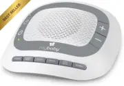 Mybaby Soundspa White Noise Machine, 6 Lullabies, Auto-Off Timer, Adjustable Vol