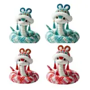 Chinese New Year Snake Plush Toy Snake Plush Toy Cute Photo Prop Soft Festival