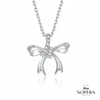 在飛比找PChome24h購物優惠-SOPHIA 蘇菲亞珠寶 - 愛戀時光 14K白金 鑽石項鍊