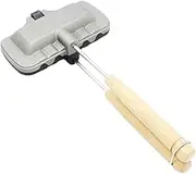 Double-sided Sandwich Baking Pan Non-stick Pie Iron with Anti Scald Handle Flip Grill Pan Hand Pie Maker for Pancakes Omelets