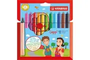 Stabilo Cappi Fibre Tip Pens Wallet 12