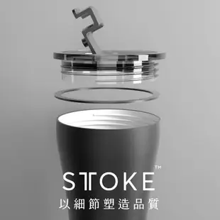 【STTOKE】精品陶瓷『防漏』隨行杯12oz / 360ml (多色可選) 雙層保溫杯 咖啡隨行杯 咖啡杯 陶瓷保溫杯