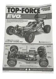 Tamiya Top Force Evo Manta Ray 1/10 4WD RC Instruction Manual 2021 OZRC ML1002B