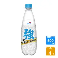 在飛比找PChome24h購物優惠-泰山 Cheers EX 強氣泡水 (500ml*4入/組)