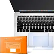 UPPERCASE GhostCover® Touch Premium Trackpad Protectors with Matte Finish, Compatible with 2025 2024 2023 M4/M3/M2 MacBook Air 15", A3241 A3114 A2941, 2 Pack, Matte Clear
