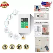 LCD 2-in-1 Smart Alarm Switch with Home Security & Light Control – 7-Piece Kit
