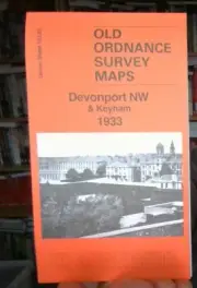 MAP OF Devonport (NW) & Keyham 1933 Devon Sheet 123.03 NEW 9781787218291