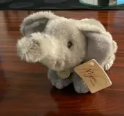 Aurora Miyoni Grey African Elephant 10" Plush Stuffed Animal - New #10820