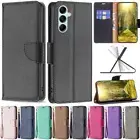 Litchi Wallet Leather Flip Case For Samsung A54 A34 A15 A35 A55 A52 A53 S23 S24+