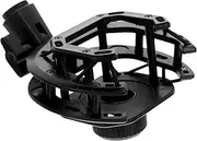 SUPVOX Professional Microphone Vibration Mic Holder for Stable Recording Compatibility Black for Microphone Bracket