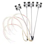 4 PCS HO Scale Model lighting tower,tower lights Model Lights Layout7241