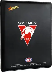 Official AFL Sydney Swans Collector Card Vinyl Album