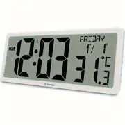 Geevon 36.32cm" Atomic Clock Battery Driven, Automatic Setting Large Atomic Digi