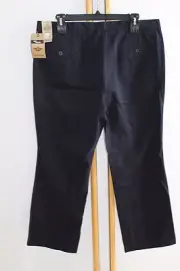 Dockers Men's Navy Pants Size Waist 36 Length 30 NWT NEW Khaki Essentials Flat