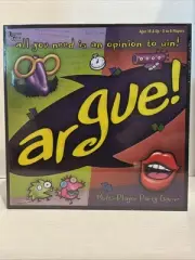 Argue! Party Card Game. Ages 16+ (3 To 6 Players)