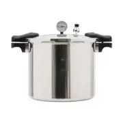 23 Quart Pressure Canner Cooker, 11psi Aluminum Pressure Cooker with Gauge Relea
