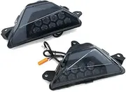 For Ninja 300 250 400 500 650 ZX4R ZX6R ZX25R Z1000SX E-Mark Front Turn Signals Blinker Daytime Running LED Light