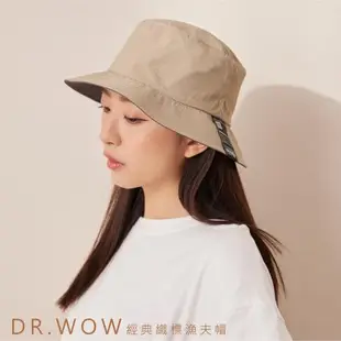 【DR.WOW】雙面漁夫帽 雙面可戴