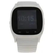 EK-B1 Montre Connectee White Silicone Strap Smart Watch by Eclock for Men - 1 Pc Watch