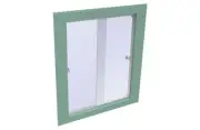 SA NEW Stratco Shed Sliding Window Rivergum