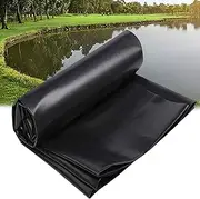 5 Mil HDPE Pond Liner, Pond Lining for Fish Pond, Performed Garden Ponds, Large Pond Liners for Fishpond, Koi Pond, Waterfall, Streams(3x6m(9.8x19.7ft))