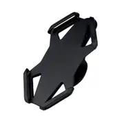 Bicycle Silicone Mobile Phone Support Mountain Bike Navigation Shockproof Phone Holder Stand Bike GPS Phone Stand Mount Bracket black